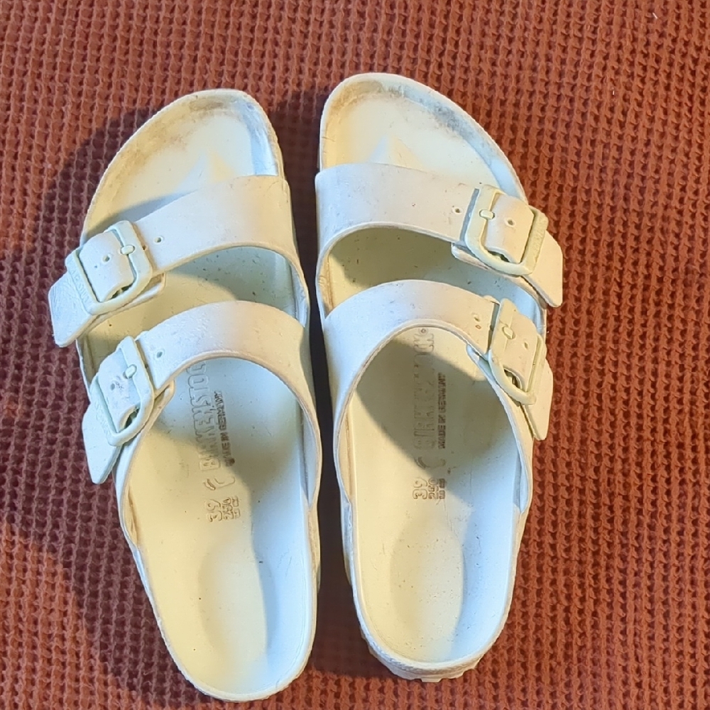 Women's Birkenstock Mint Green Sandals